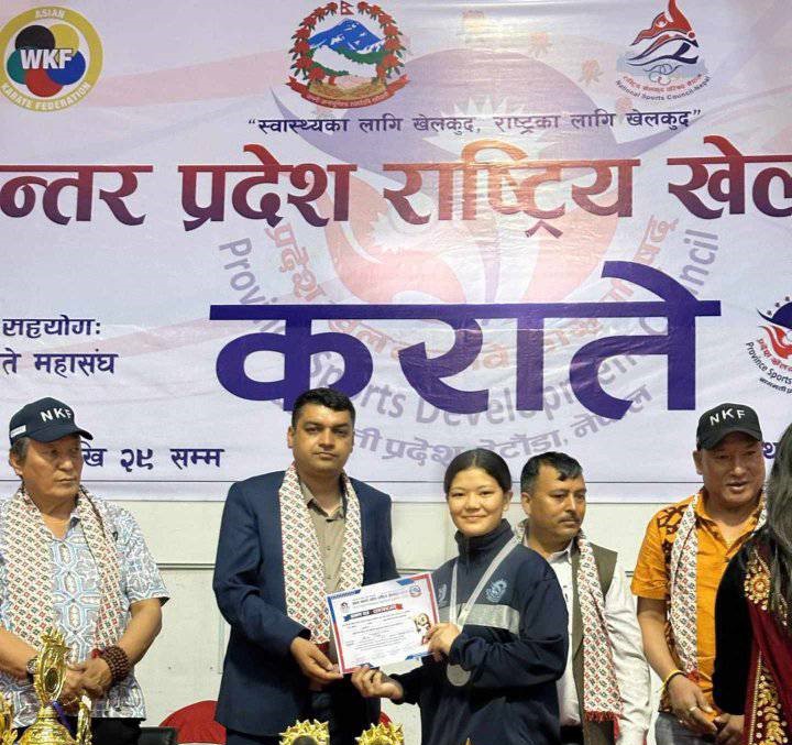 अन्तर प्रदेश राष्ट्रिय खेलकुद प्रतियोगिताः धनबहादुर स्मृतिका ३ खेलाडीलाई २ स्वर्णसहित चार पदक