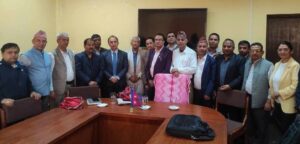 नेपाल पब्लिक क्याम्पस संघका प्रतिनिधिहरूले भेटे त्रिविमा नवनियुक्त रेक्टर तथा रजिस्ट्रार