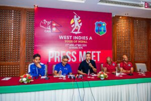 नेपाल र वेस्ट इन्डिज ए बीच पहिलो टी-२० खेल आज