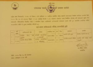 राष्ट्रिय सभाको बैठक, उपाध्यक्षका लागि निर्वाचन हुने