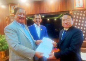 थानकोट-चित्लाङ सडकलाई ३० करोड रूपैयाँ विनियोजन गर्न सांसद् केसीको माग