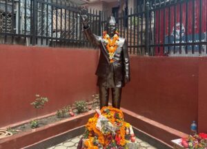 शिलालेखमा दिवंगत वडाध्यक्षको नाम नभेटेपछि….