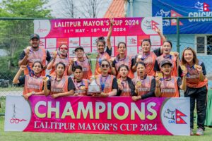 ललितपुर मेयर्स कप महिला क्रिकेट: उपाधि एपीएफ क्लबलाई, सुदूरपश्चिम प्रदेश दुई रनले पराजित