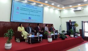 भारतका महालेखा परीक्षक तथा नियन्त्रक मुर्मु चन्द्रागिरिमा