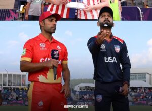 टी-२० विश्वकप क्रिकेट सुरु, पहिलो खेलमा अमेरिका र क्यानडाबीच खेल जारी