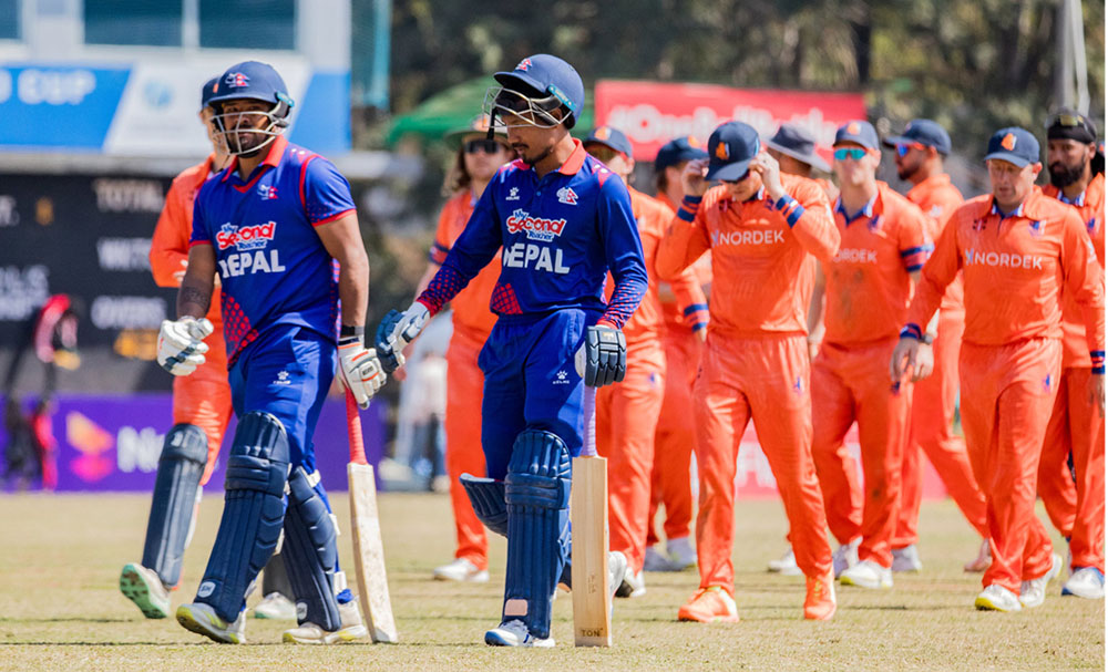 त्रिदेशीय टी-२० क्रिकेट शृङ्खला: नेपाल र नेदरल्यान्ड्सको खेल आज