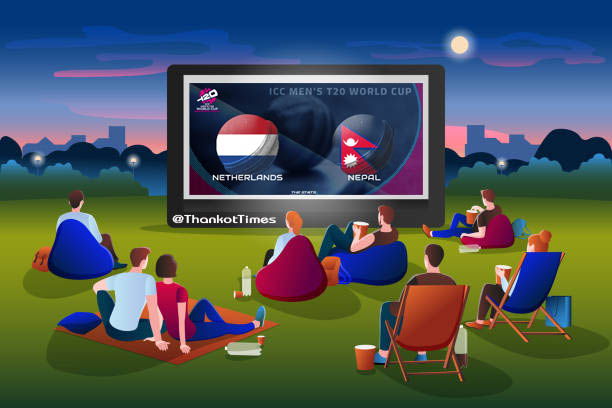 टी-२० विश्वकपः नेपाल र नेदरल्यान्ड्सबीचको खेल टुँडिखेलमा ‘बिग स्क्रीन’मा निःशुल्क देखाइने