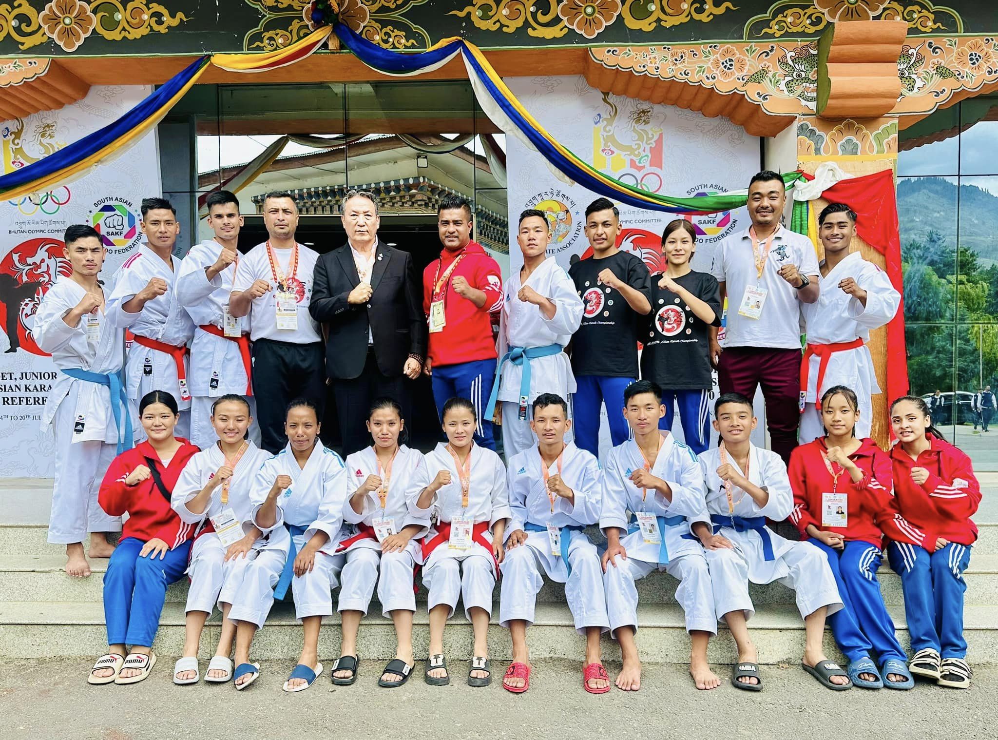 आठाैं दक्षिण एशियाली कराँते च्याम्पियनसीपः मच्छेगाउँका स्वर्णिमले जिते २ स्वर्ण