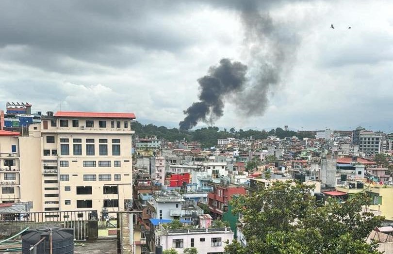 त्रिभुवन अन्तर्राष्ट्रिय विमानस्थलमा आन्तरिक उडानको जहाज दुर्घटना