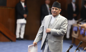 प्रधानमन्त्री दाहालले गुमाए संसदको विश्वास, विपक्षमा १९४ मत