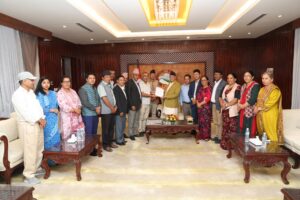 प्रधानमन्त्रीलाई नेकपा एमाले काठमाडौंको ध्यानाकर्षण