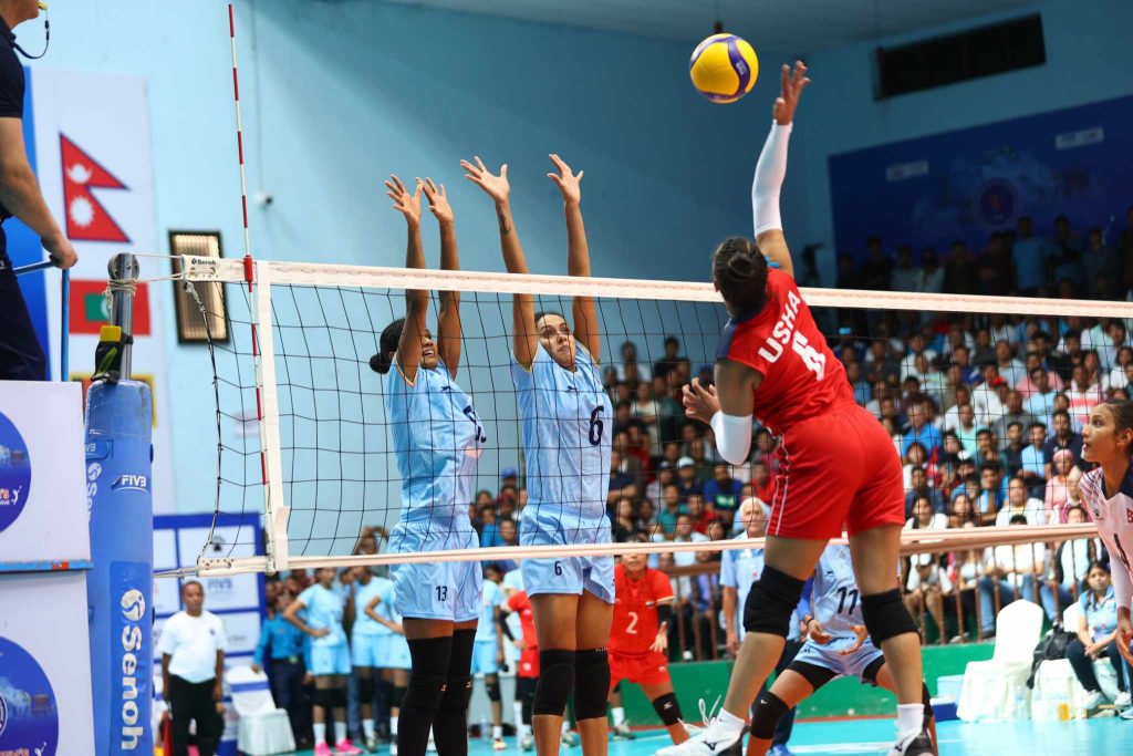 काभा महिला भलिबल नेसन्स लिगः भारतविरुद्ध नेपालको ऐतिहासिक जित