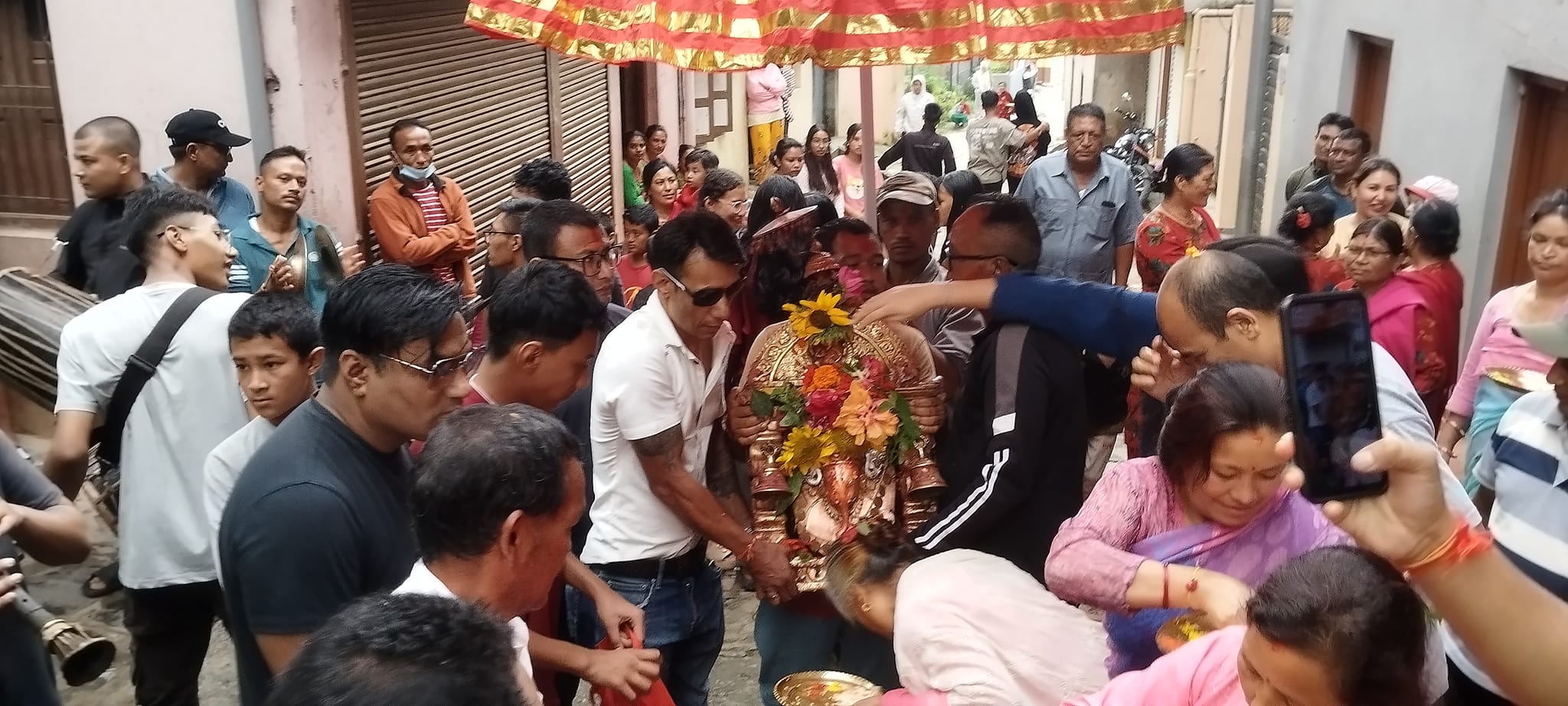 थानकोटमा गणेश पूजा सम्पन्न