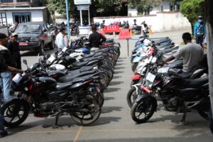 थानकोटसहित विभिन्न स्थानमा भेटिएका २२ वटा दुई पाङग्रे सवारीसाधन धनीलाई हस्तान्तरण