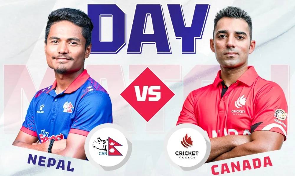 आइसीसी विश्वकप लिग-२: जित्नैपर्ने दबाबका बीच आज क्यानडासँग खेल्दै नेपाल