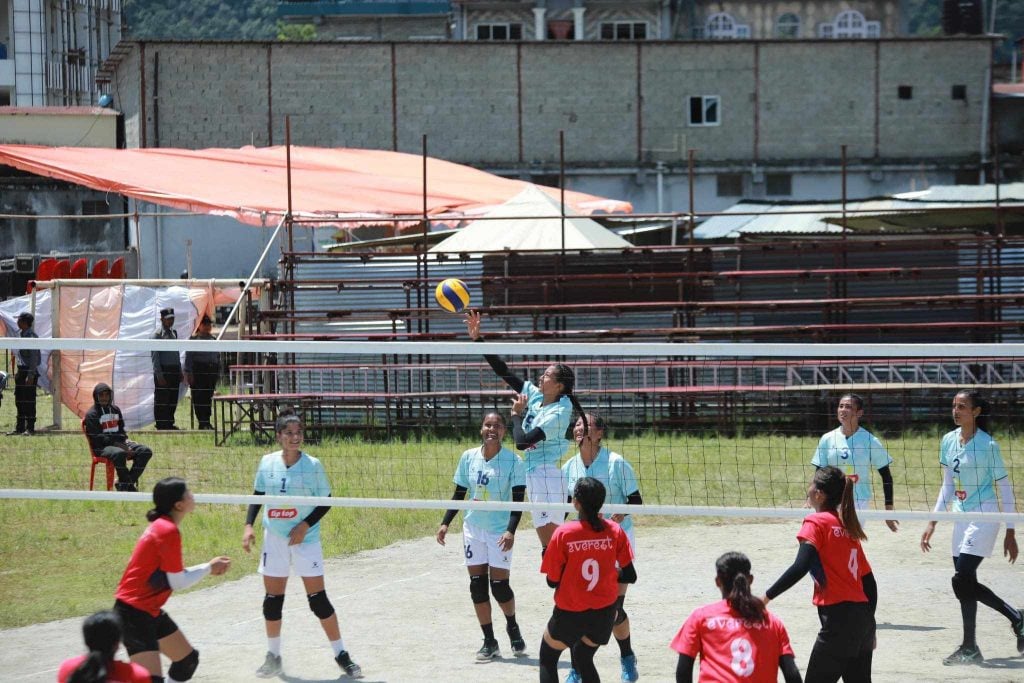 प्रचण्ड कप राष्ट्रिय महिला भलिबल प्रतियोगितामा न्यु डायमन्डको सानदार जित