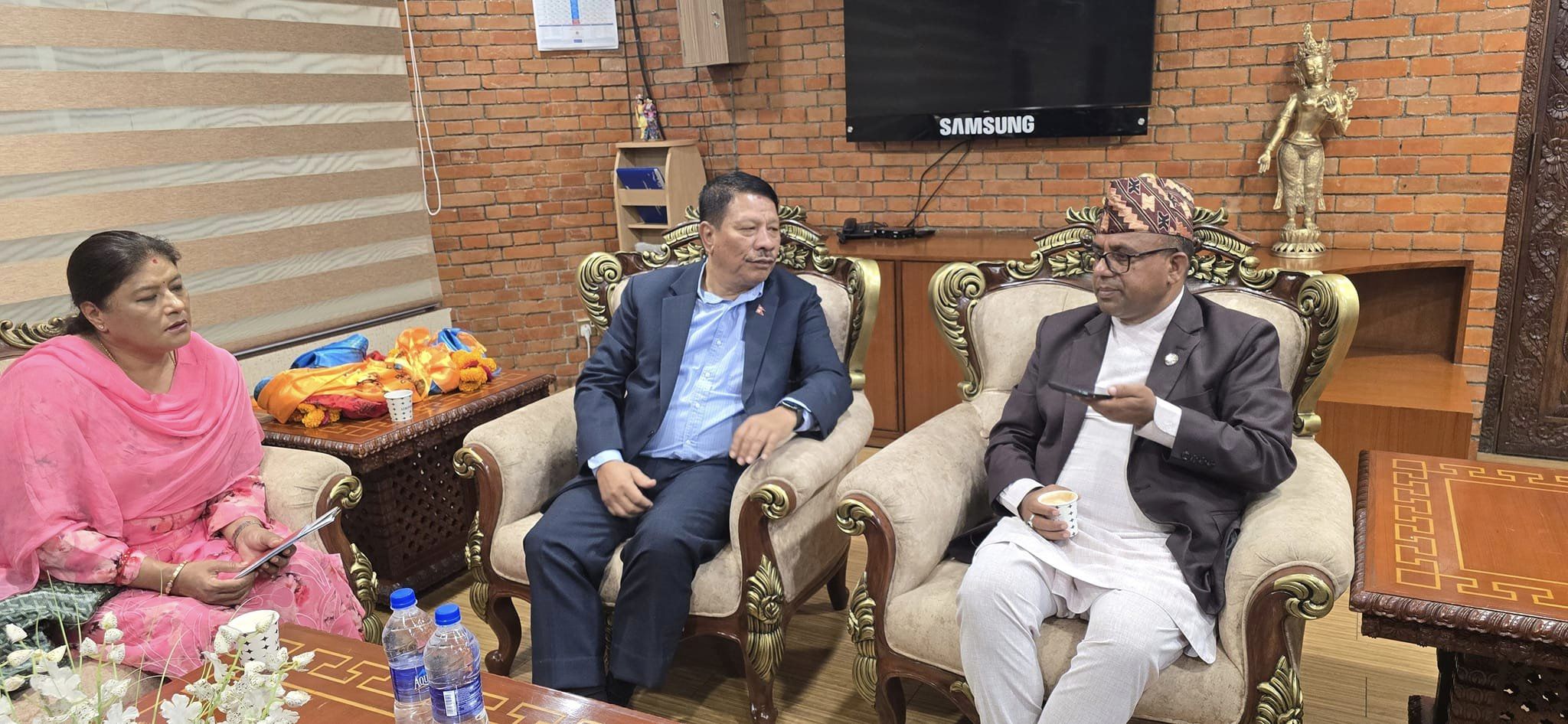 उपप्रधानमन्त्री प्रकाशमान सिंह इजिप्ट प्रस्थान