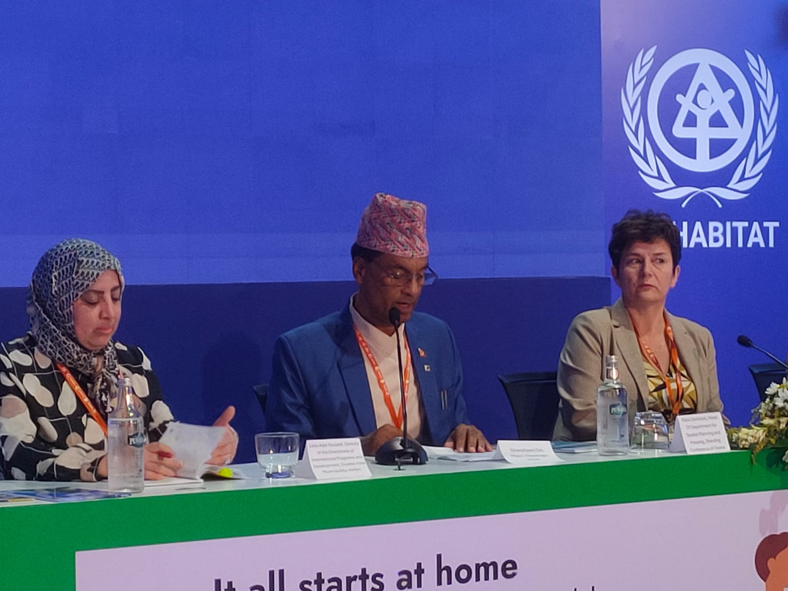 विश्व शहरी फोरमको १२औं विश्व सम्मेलनमा चन्द्रागिरि नगरका मेयर घनश्याम गिरी (भिडिवो)