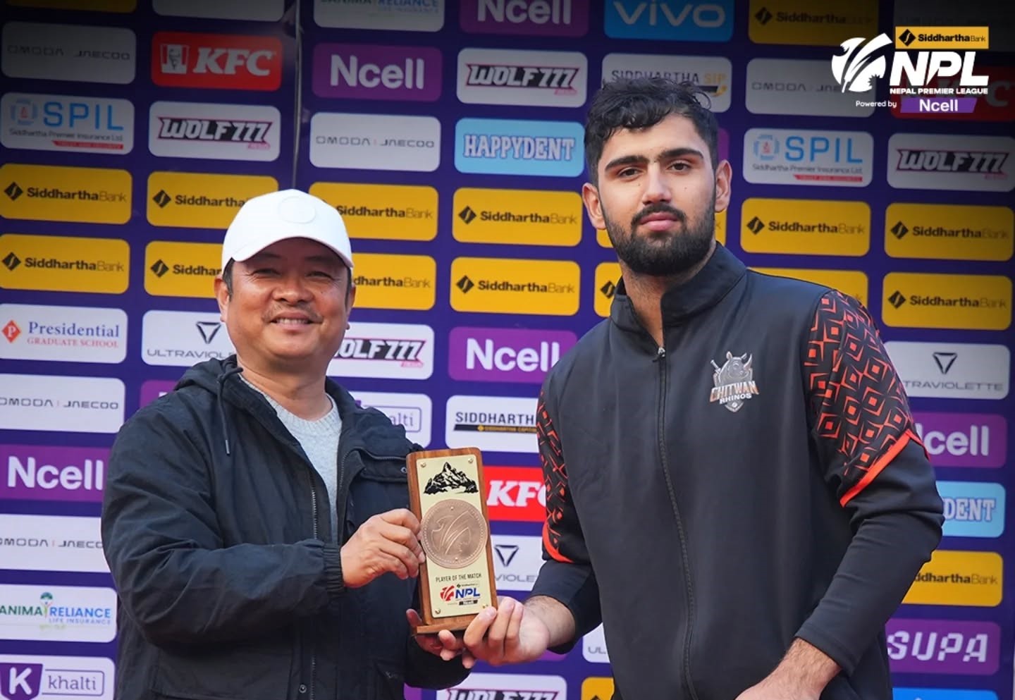 नेपाल प्रिमियर लिग क्रिकेटः सुदूरपश्चिम रोयल्सको पहिलो हार, चितवन राइनोज ३३ रनले विजयी