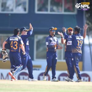 नेपाल प्रिमियर लिग क्रिकेटः लुम्बिनीको पहिलो जित, चितवन ३३ रनले पराजित