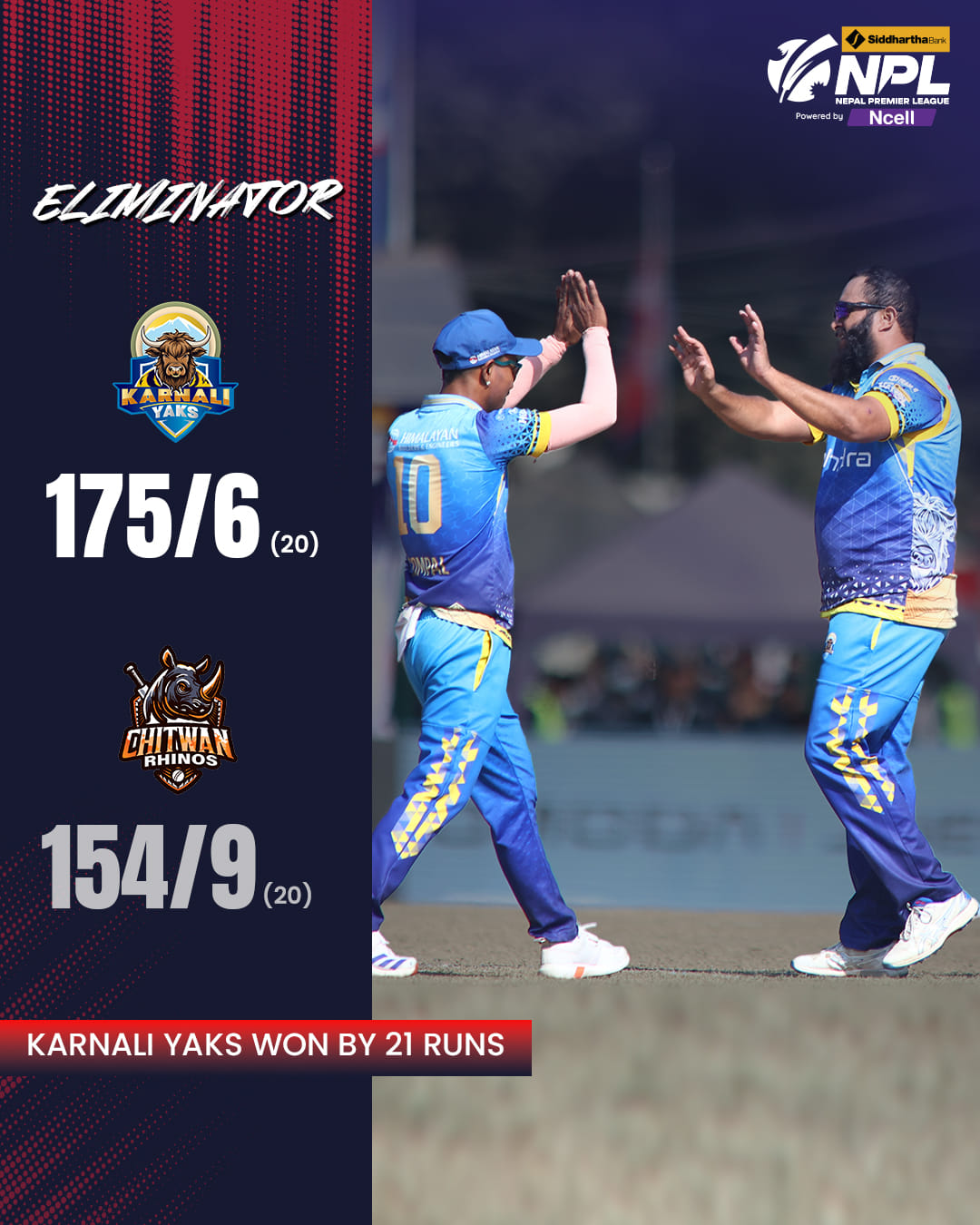 नेपाल प्रिमियर लिगः चितवनलाई हराउँदै कर्णाली दोस्रो क्वालिफायरमा