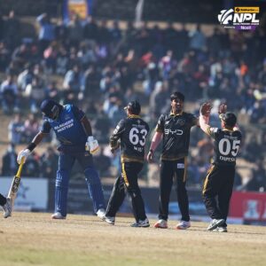 नेपाल प्रिमियर लिग क्रिकेट: पोखरामाथि काठमान्डु गुर्खाजको सहज जित