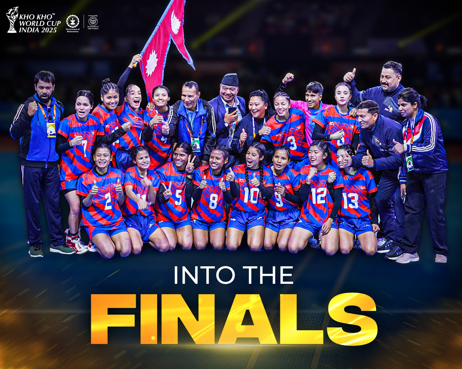 खो खो विश्वकपः महिला र पुरुष दुवै विधाको उपाधीका लागि भिड्दै नेपाल र भारत