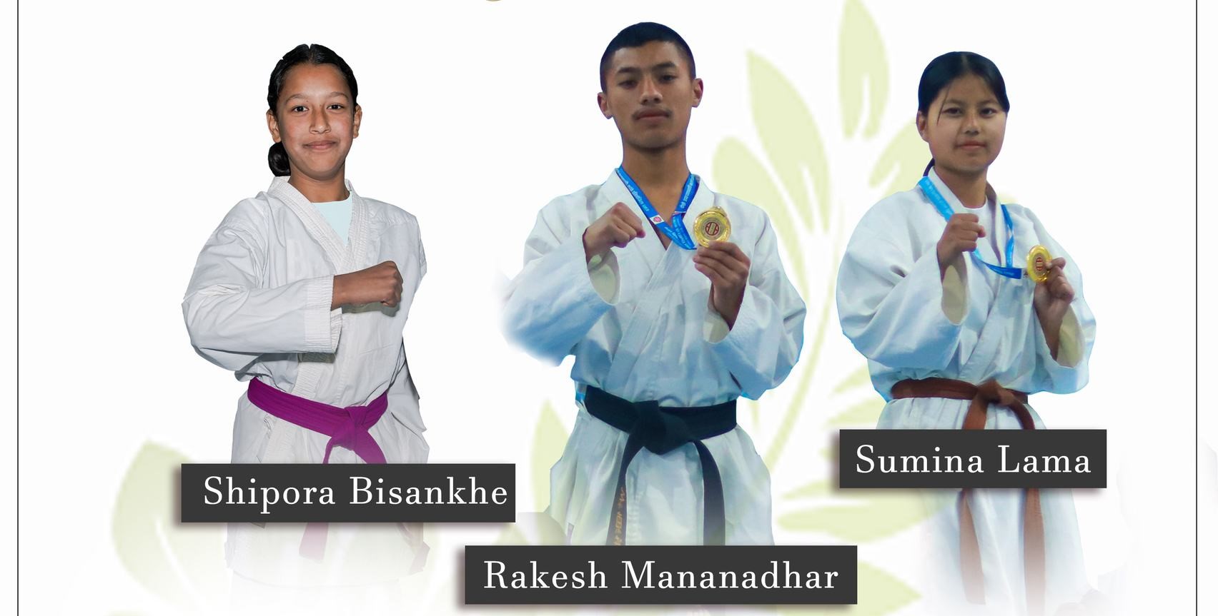 काष्ठमण्डप सितोरियो कराँते प्रतियोगिताः धनबहादुर खेलकुद प्रतिष्ठानका ३ खेलाडीलाई स्वर्ण पदक