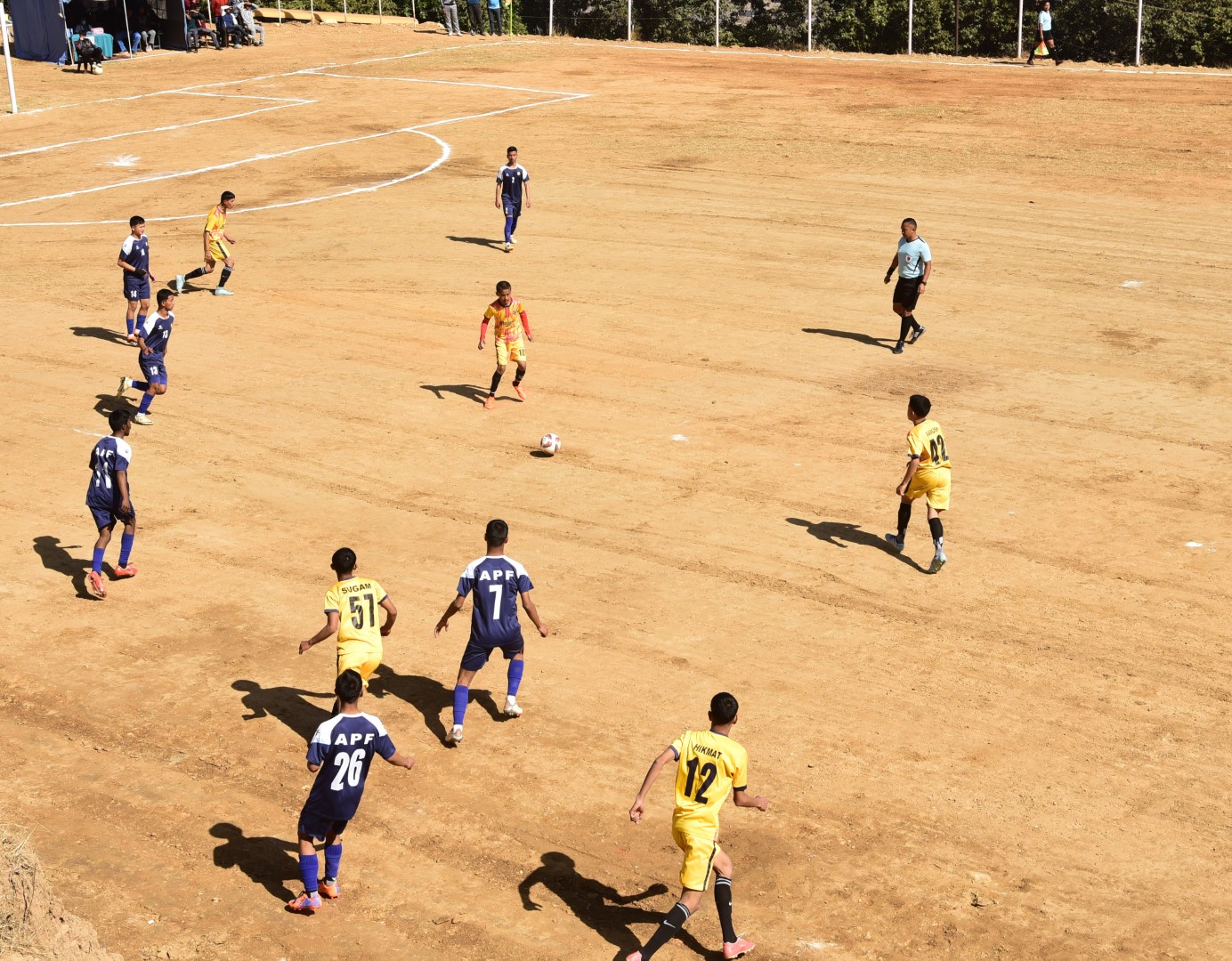 कीर्तिपुरमा दोस्रो सशस्त्र प्रहरी महानिरीक्षक कप फुटबल सुरु, १८ विद्यालयका १९ टिम प्रतिस्पर्धामा