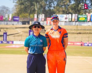 त्रिदेशीय महिला टी-२० शृङ्खलाः थाइल्याण्डविरूद्ध नेदरल्याण्ड्सको जित