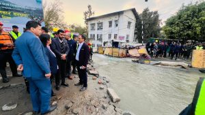 वर्षा नहुँदै बबरमहल जलमग्न !