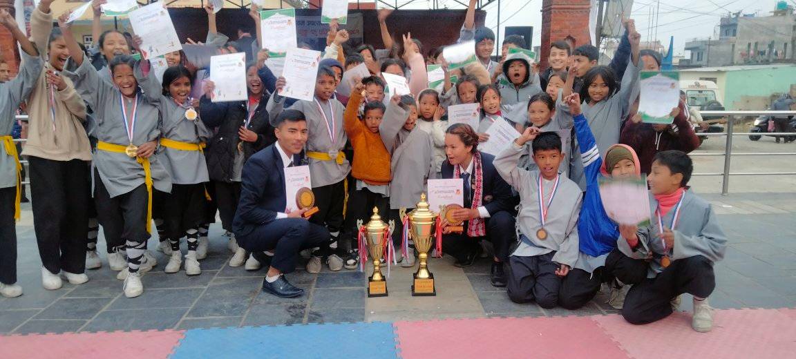 थानकोटमा ट्रेडिसनल कुङ्फु सम्पन्न