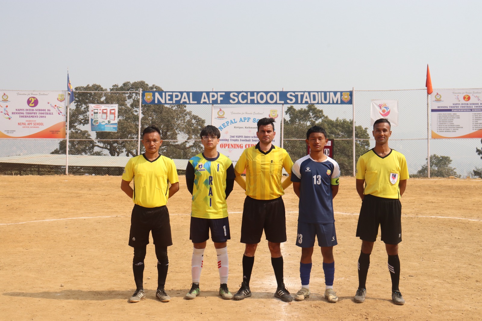 सशस्त्र प्रहरी महानिरीक्षक रनिङ ट्रफी फुटबल: २ खेलमा १५ गोल, नेपाल पुलिस र एपीएफ स्कुल विजयी