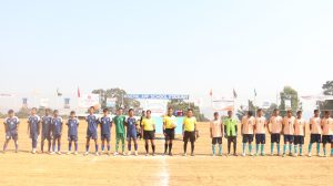 सशस्त्र प्रहरी महानिरीक्षक रनिङ ट्रफी फुटबलः पुलिस स्कुल र एपीएफ स्कुल सेमीफाइनलमा