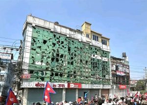 काठमाडाैंको तीनकुनेमा प्रदर्शनमा आगजनी र तोडफोड गरेको आरोपमा थप ६ जना पक्राउ