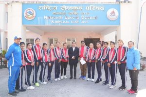 छैटौँ एसियाली महिला कबड्डी च्याम्पियनसिपमा सहभागी हुन नेपाली टोली इरान प्रस्थान