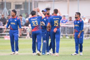 चारदेशीय टी-२० क्रिकेट सिरिजः उपाधिका लागि कुवेतले नेपाललाई दियो १७५ रनको लक्ष्य