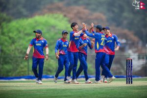 यू-१९ विश्वकप एसिया छनोट: युवराजले ५ विकेट लिएपछि ओमानमाथि नेपालको सहज जित