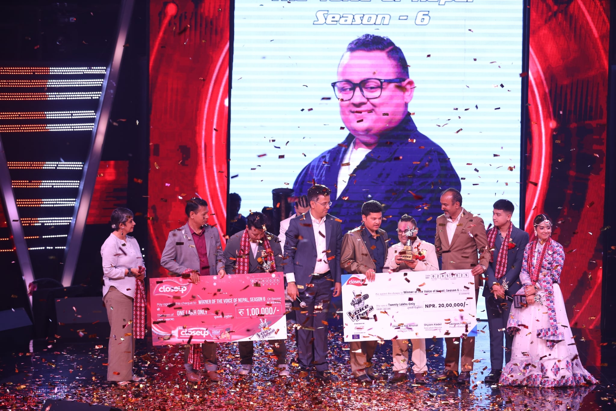 भ्वाइस अफ नेपाल सिजन ६ को उपाधि धादिङका प्रोसेस पाण्डेलाई, खोटाङका रोशन राई दोश्रो