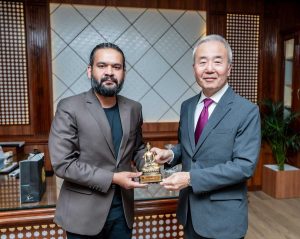 मेयर बालेन र नेपालका लागि जापानी राजदूत मायदाबीच भेटवार्ता