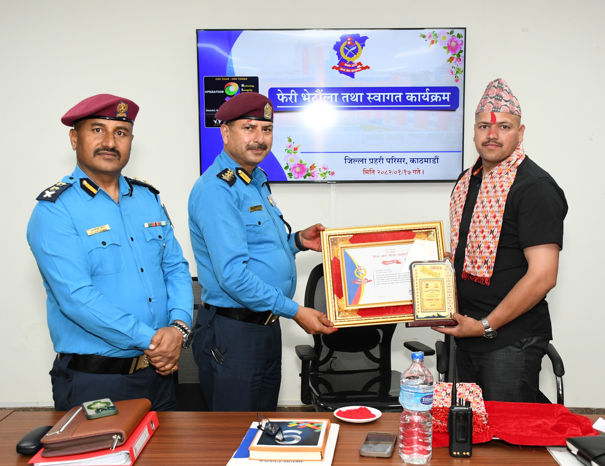 ३११ जना इन्स्पेक्टरकाे सरुवा, प्रभाग बलम्बुमा उपेन्द्र आचार्यको स्थानमा लक्ष्मी खड्का