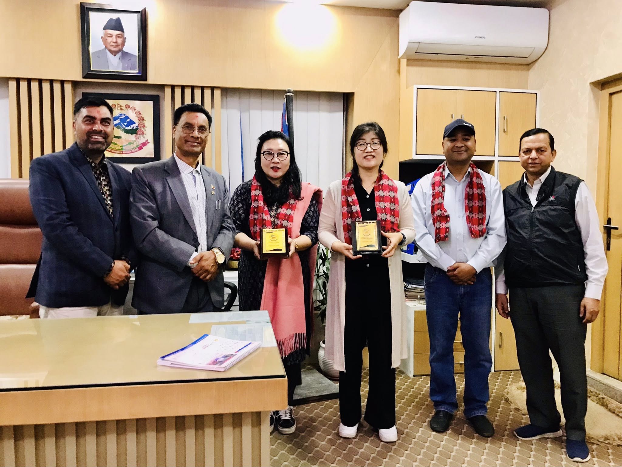 दक्षिण कोरियाली संस्थाले चन्द्रागिरि नगर अस्पतालमा संरचना बनाइदिने