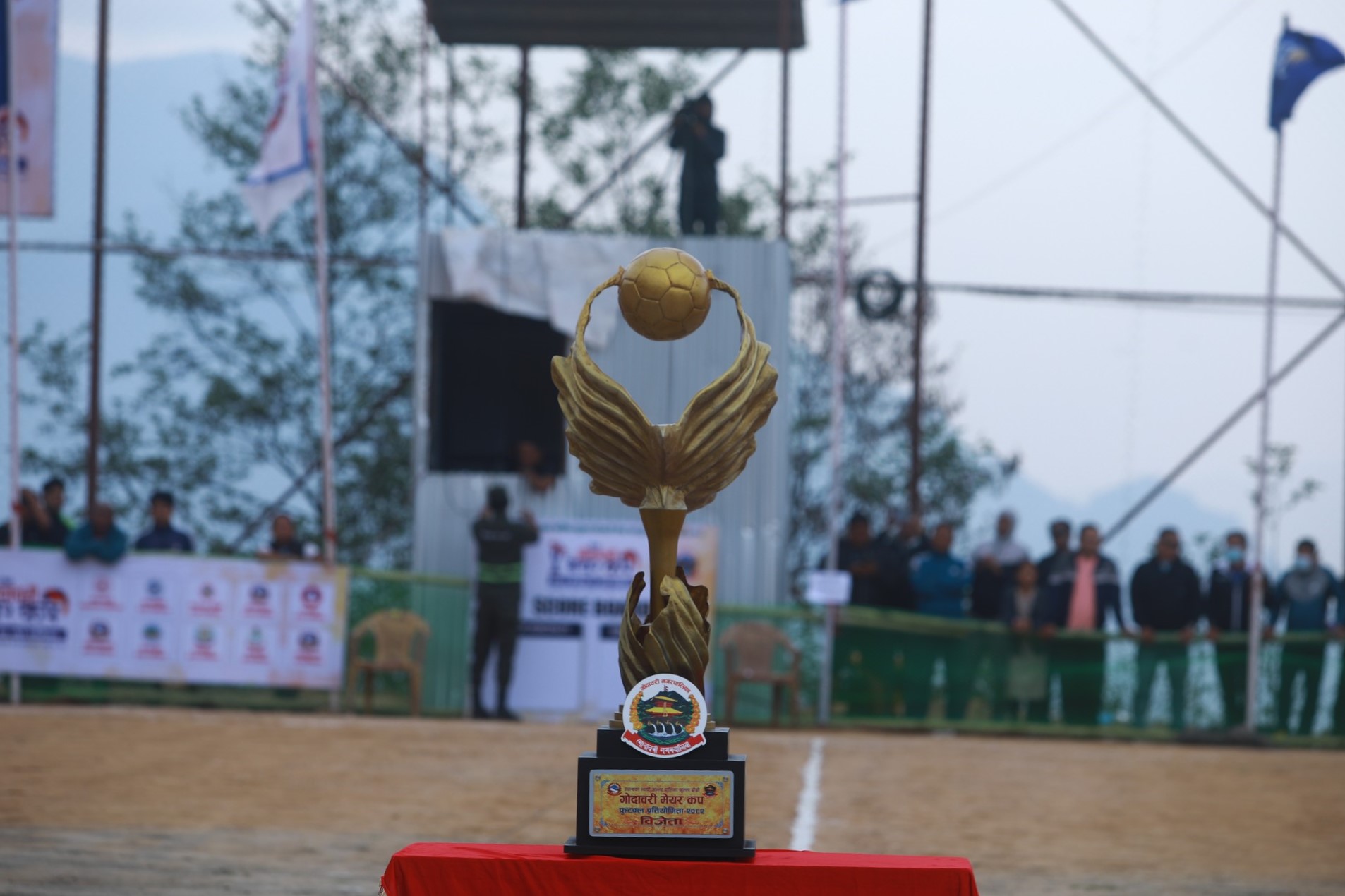 निरन्तरको वर्षापछि गोदावरी मेयर कप अन्तर्गत आजका लागि निर्धारित खेल स्थगित