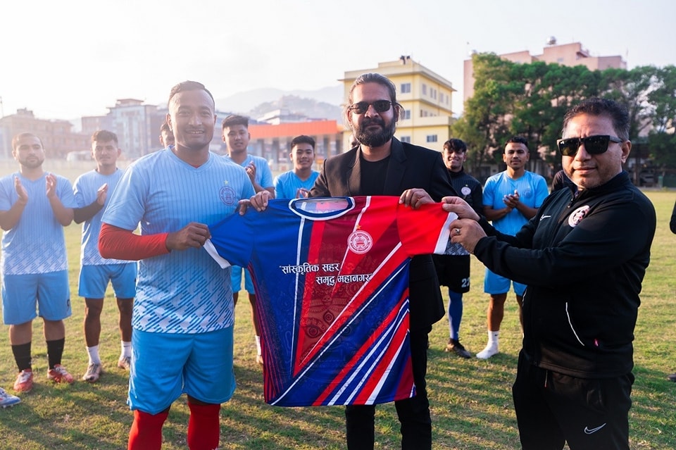 गोदावरी मेयर कप फुटबलः काठमाडाैं महानगर र दक्षिणकाली नगरको सहज जित