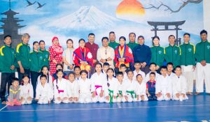 एसियन कराते च्याम्पियनसिपमा भाग लिने खेलाडीलाई धन बहादुर स्मृति प्रतिष्ठानले बिदाई गर्यो