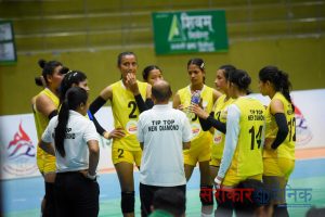 प्रधानमन्त्री कप भलिबल : नैकापस्थित न्यु डायमण्ड क्लबलाई दोश्रो स्थान