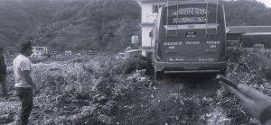 पालुङमा दर्दनाक दुर्घटना, यात्रु बसले ६ जना पैदलयात्रीलाई ठक्कर दियो, दुई जनाको मृत्यु