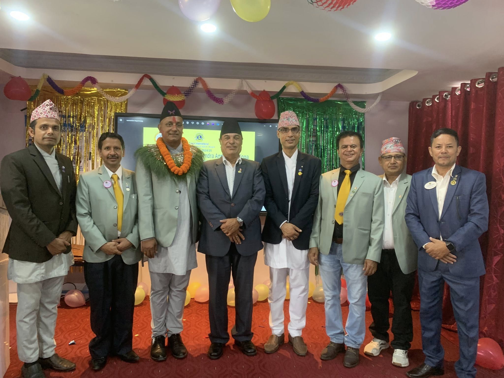 लायन्स क्लब अफ इन्द्र अन्नपूर्ण योगाको सभापतिमा उदय भण्डारी चयन, कसलाई कुन जिम्मेवारी ?