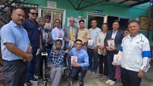 लायन्स क्लबद्वारा सिर्जनशील अपाङ्ग पुनःर्स्थापना विद्यालयका लागि सहायता सामाग्री हस्तान्तरण