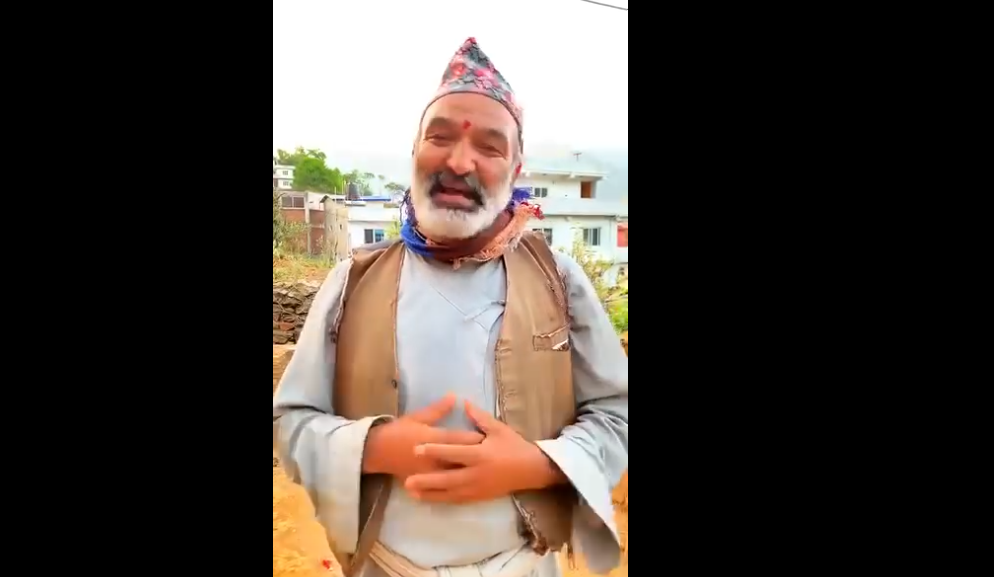 ‘दाह्री बा’ सुरवीर पण्डितले भिडियो रेकर्ड गरेरै माफे मागे, के थियो कारण ?